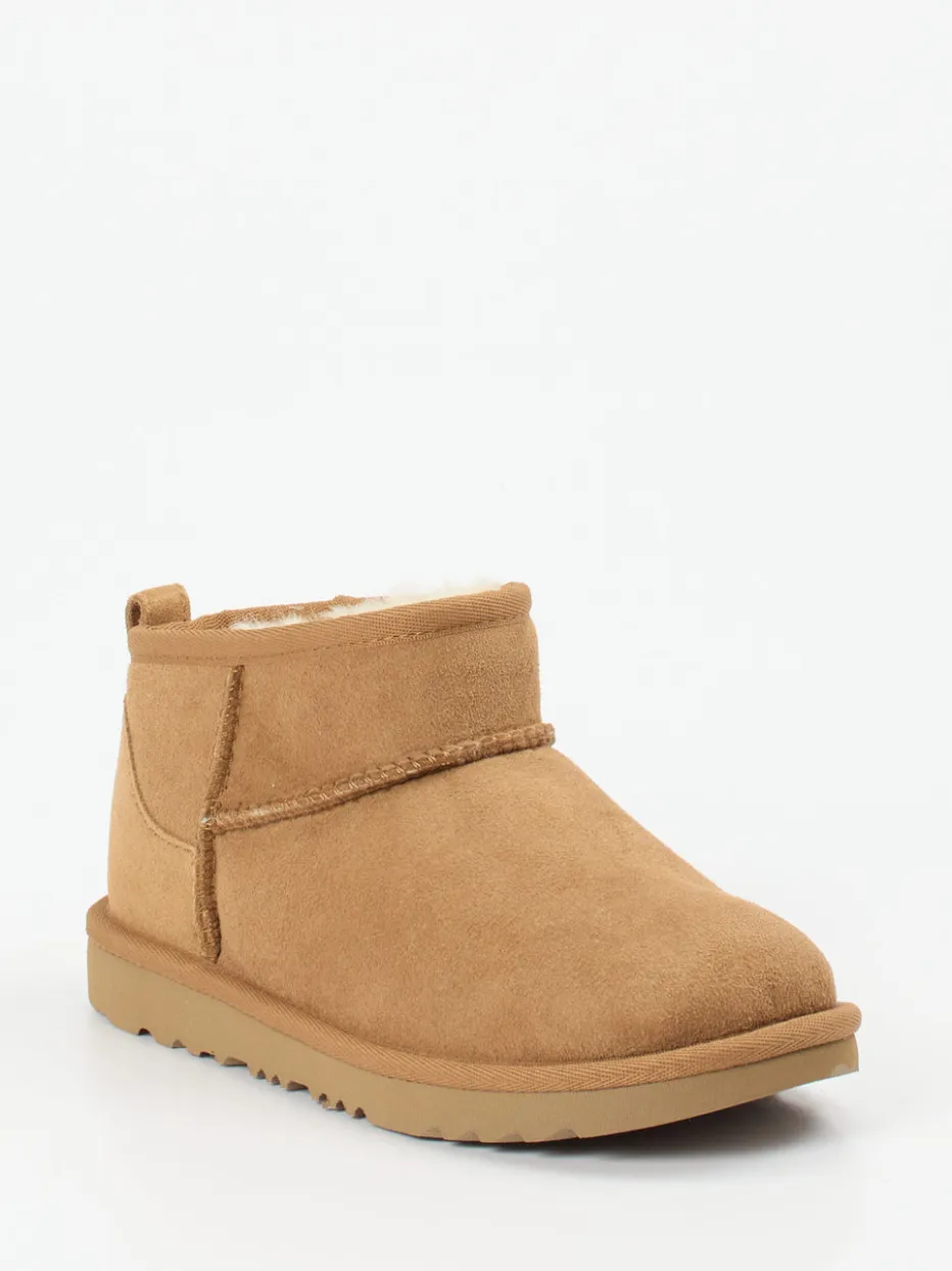 – Ankle Boots aus Veloursleder karamell*UGG Discount