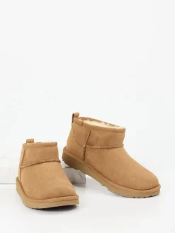 – Ankle Boots aus Veloursleder karamell*UGG Discount