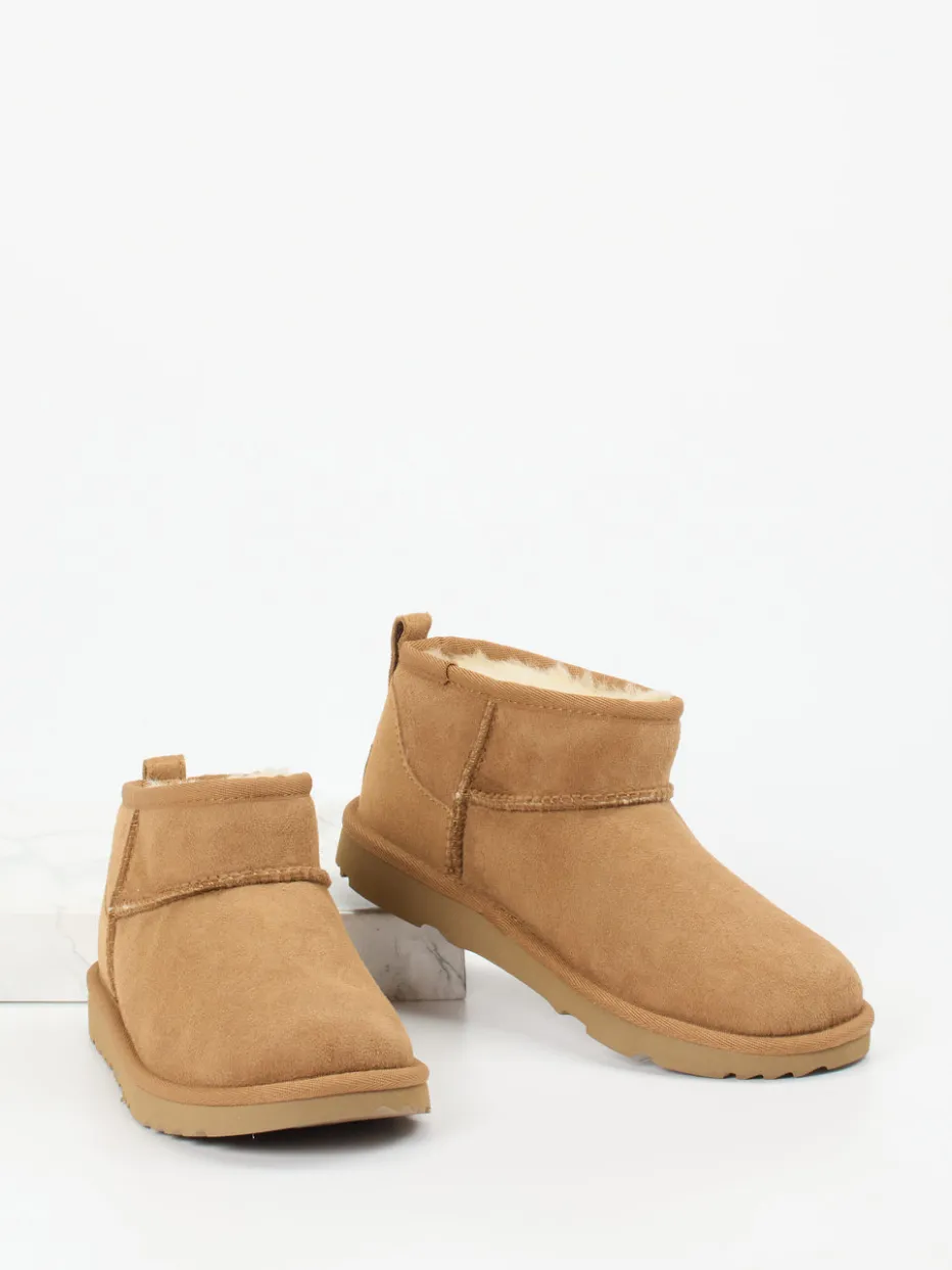 – Ankle Boots aus Veloursleder karamell*UGG Discount