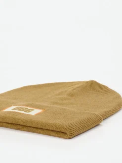 Herren UGG – Beanie aus Textil in Cognac