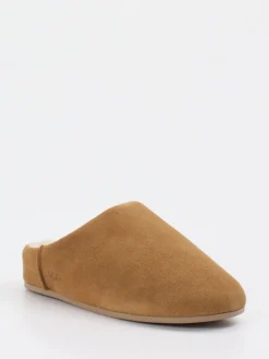 – Hausschuh aus Veloursleder karamell*UGG Outlet