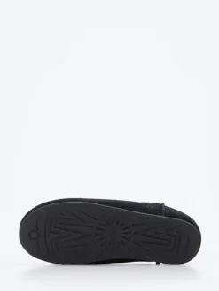 Damen UGG – Hausschuhe aus Veloursleder mit Lammfell