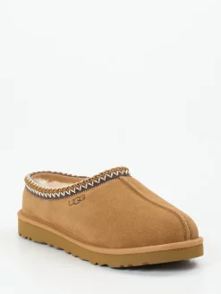 Herren UGG – Hausschuhe aus Veloursleder karamell