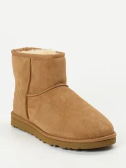 – Lammfell-Boots aus Veloursleder karamell*UGG Clearance