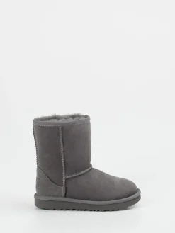 Kinder UGG – Lammfell-Boots aus Veloursleder
