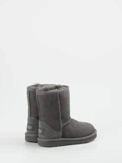 Kinder UGG – Lammfell-Boots aus Veloursleder