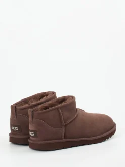 – Lammfell-Boots aus Veloursleder schoko*UGG