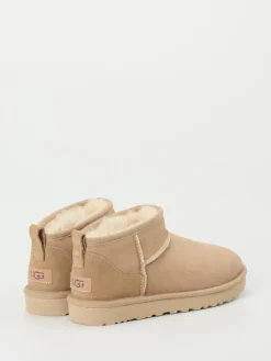 Damen UGG – Lammfell-Boots aus Veloursleder