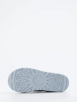 Damen UGG – Lammfell-Clogs aus Veloursleder eis