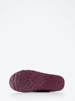 – Lammfell-Hausschuh aus Veloursleder beeren*UGG Sale