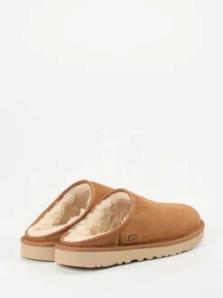 Herren UGG – Lammfell-Pantoffeln aus Veloursleder