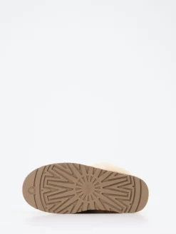 – Lammfell-Pantoffeln aus Veloursleder karamell*UGG Best