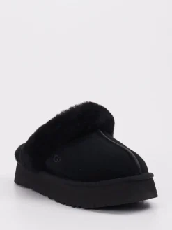 – Lammfell-Pantoletten aus Veloursleder*UGG Best