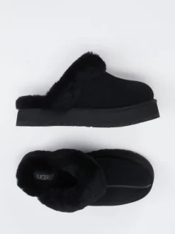 – Lammfell-Pantoletten aus Veloursleder*UGG Best