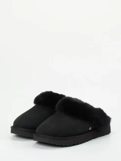 – Lammfell-Pantoletten aus Veloursleder*UGG New