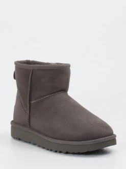 Damen UGG – Lammfell-Stiefelette aus Veloursleder
