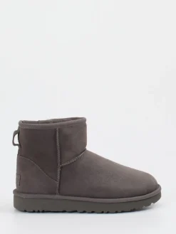 Damen UGG – Lammfell-Stiefelette aus Veloursleder