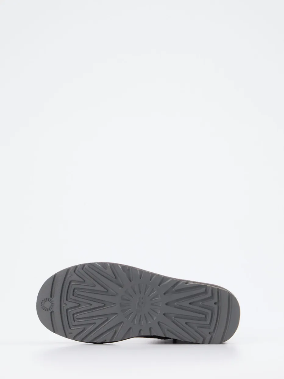 Damen UGG – Lammfell-Stiefelette aus Veloursleder