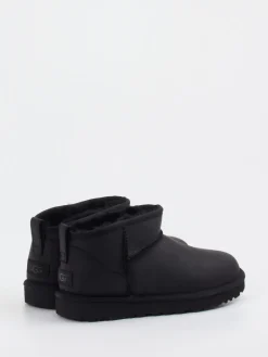 Damen UGG – Lammfell-Stiefelette aus Veloursleder