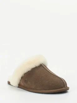 – Pantoffeln aus Veloursleder mit Lammfellfutter*UGG Clearance