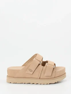 – Plateau-Sandalen aus Veloursleder*UGG Outlet