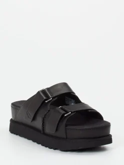 Damen UGG – Plateau-Sandalen aus Kalbleder