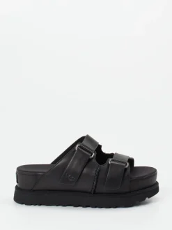 Damen UGG – Plateau-Sandalen aus Kalbleder