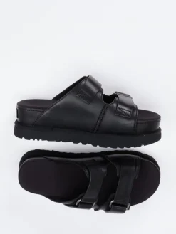 Damen UGG – Plateau-Sandalen aus Kalbleder