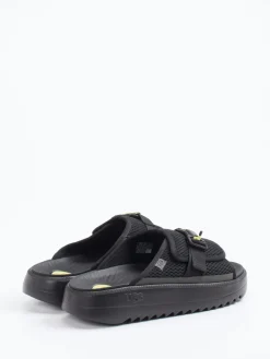 – Slides aus Textil mit Mesh und Neondetails*UGG Discount