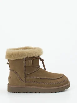 – Stiefelette aus Veloursleder camel*UGG Clearance