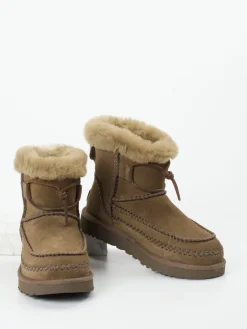 – Stiefelette aus Veloursleder camel*UGG Clearance