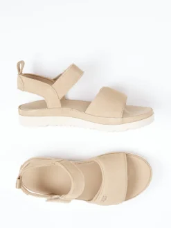 Kinder UGG – Trekkingsandale aus Veloursleder