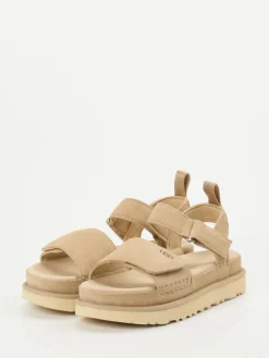 Damen UGG – Trekking-Sandalen aus Veloursleder