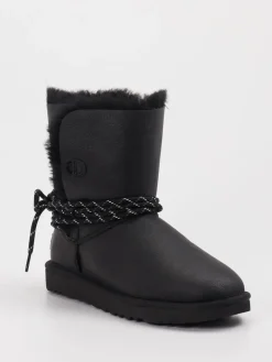 Damen UGG – Winterboots aus Leder matt
