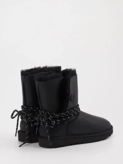 Damen UGG – Winterboots aus Leder matt