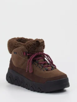 Damen UGG – Winterboots aus Veloursleder mittel