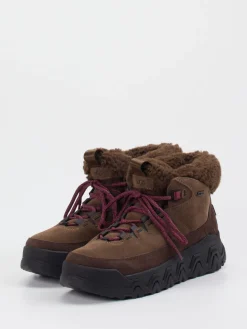Damen UGG – Winterboots aus Veloursleder mittel