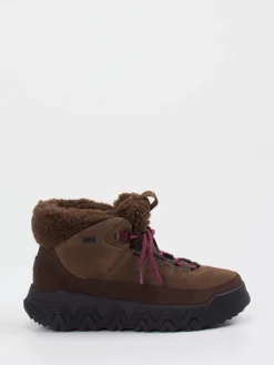 Damen UGG – Winterboots aus Veloursleder mittel