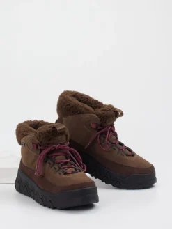 Damen UGG – Winterboots aus Veloursleder mittel
