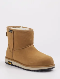Herren UGG – Winterboots aus Veloursleder cognac