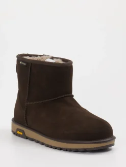– Winter-Boots aus Veloursleder Dunkel*UGG Hot