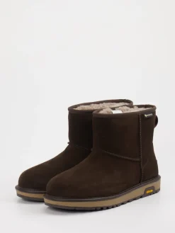 – Winter-Boots aus Veloursleder Dunkel*UGG Hot