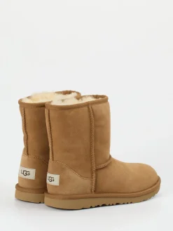 Kinder UGG – Winterboots aus Veloursleder kastanien
