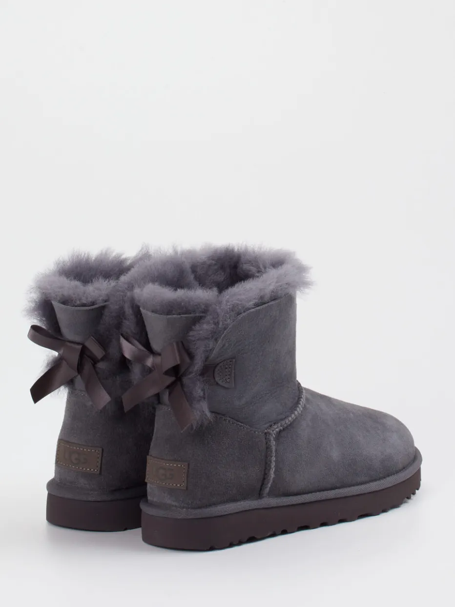 Damen UGG – Winterboots aus Veloursleder in