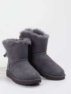Damen UGG – Winterboots aus Veloursleder in