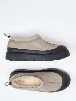 Herren UGG – Winter-Slipper aus Veloursleder Taupe
