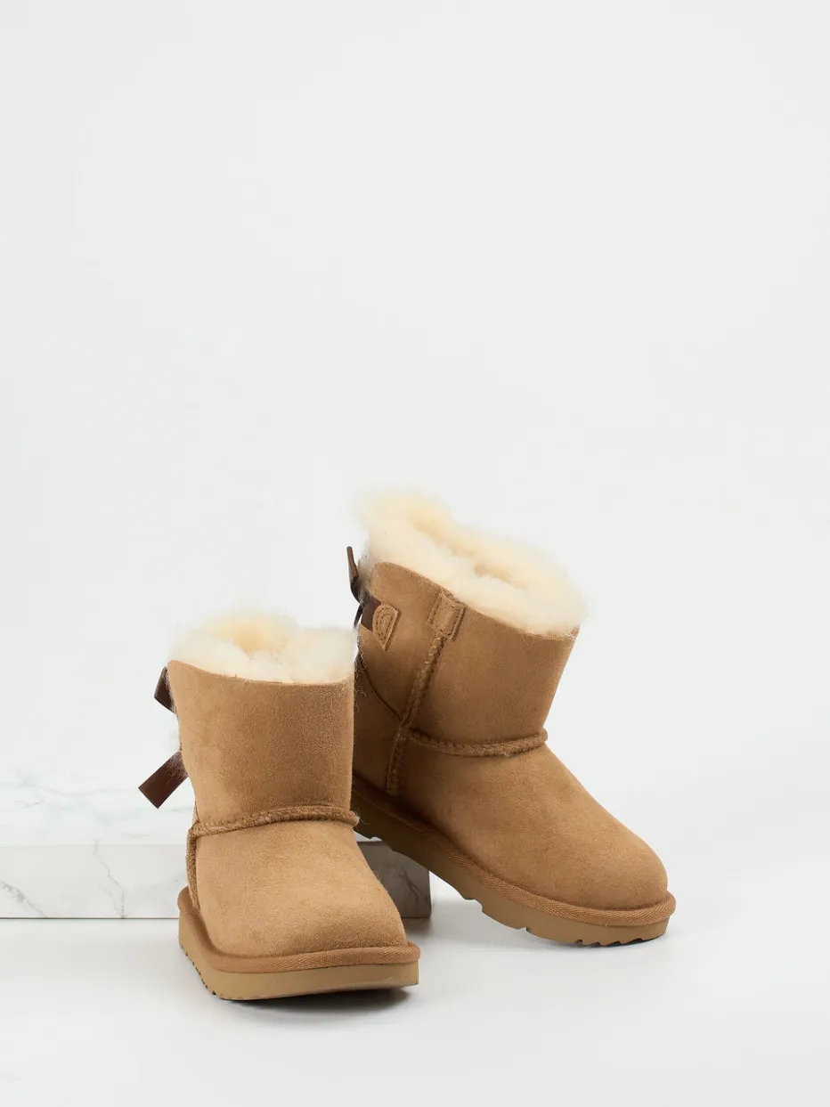 Kinder UGG – Winterstiefel aus Veloursleder karamell