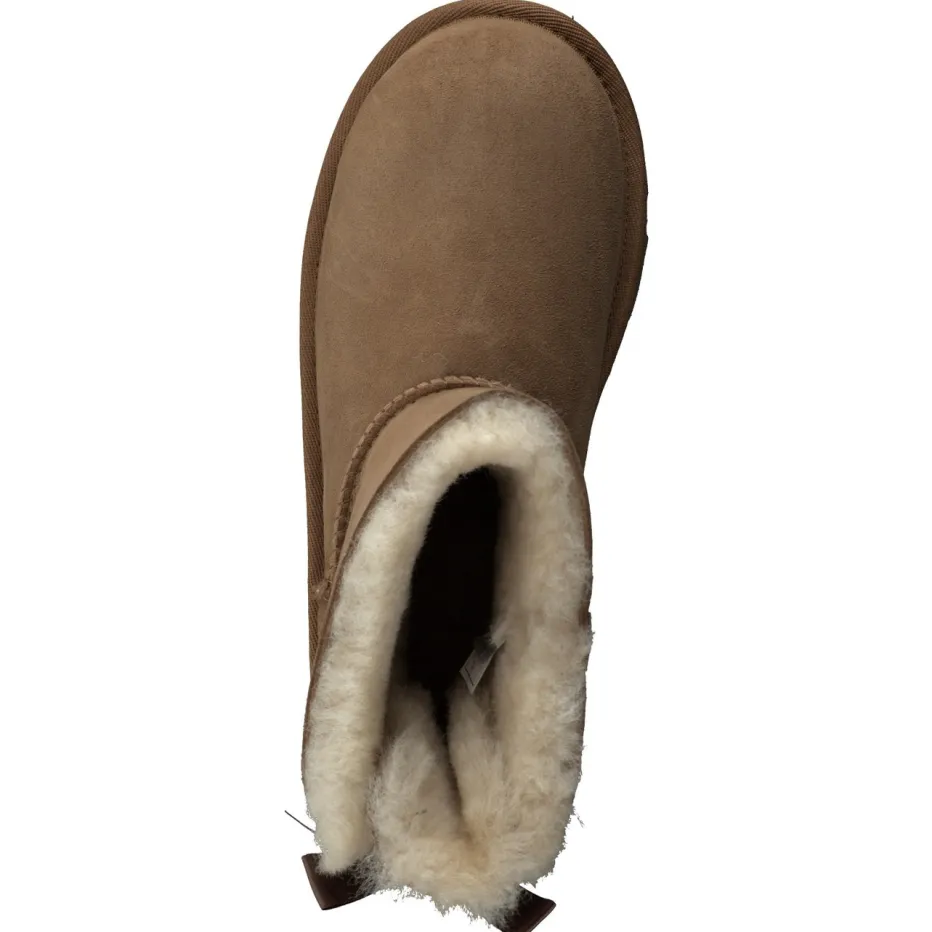 Kinder UGG – Winterstiefel aus Veloursleder karamell