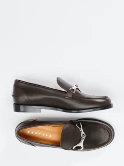 Damen Unützer – Loafer aus Kalbleder Dunkel