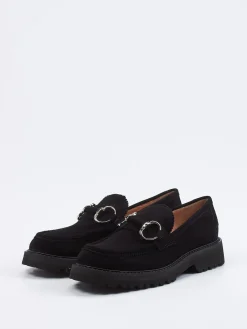 Damen Unützer – Loafer aus Veloursleder